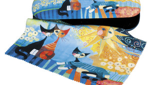 Rosina Wachtmeister Etui à lunette et essuie-verres "Dolce vita"