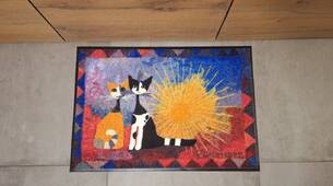 Rosina Wachtmeister paillasson wash & dry chats Noi Due