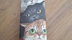 Etui à lunettes Trio chats