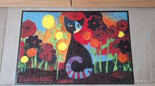 Rosina Wachtmeister paillasson wash&dry chat Candela