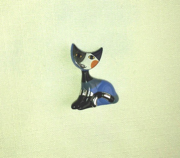 Broche Rosina Wachtmester Carlo Argent Boutique Chats D Oeuvre