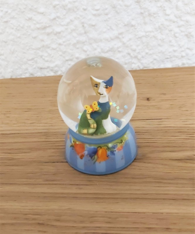 Boule De Rêve En Cristal Avec Pissenlit Naturel - Presse-papier Décoratif 7 Cm, Résine Avec Filtre UV, Pièce Unique